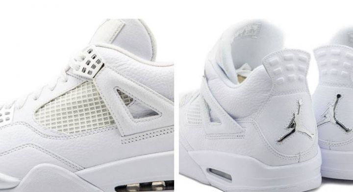 Air Jordan 4 Retro, Air Jordan 4 - 乔丹 Air Jordan 4 Retro Silver Anniversary 全白 408202-101