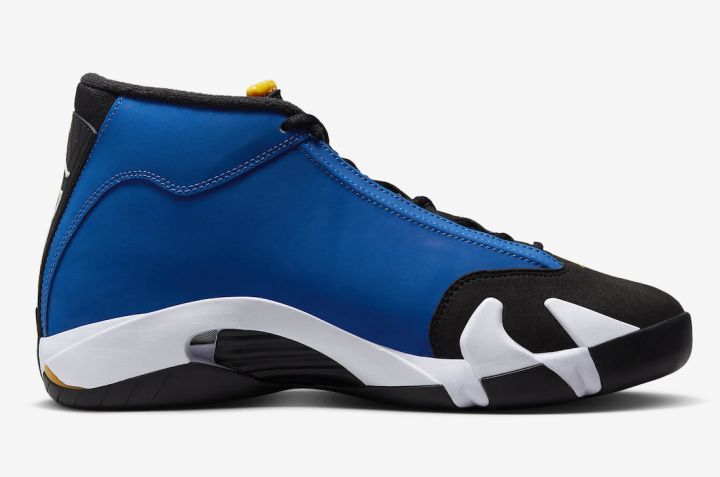 运动鞋, 皇家蓝, Air Jordan 14 “Laney”, Air Jordan 14, Air Jordan 1, 487471-407 - 全新登场！引领时尚潮流的Air Jordan 14“Laney”鞋款