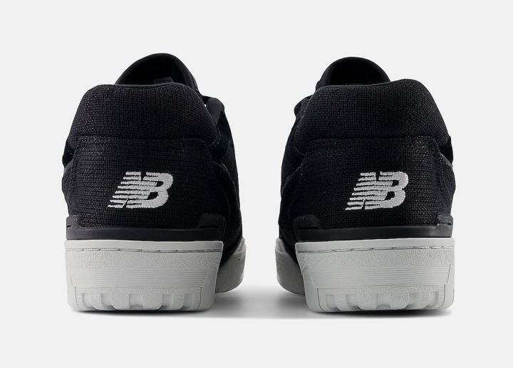 球鞋, New Balance 550 “Black Canvas”, BB550MDB - 全新平衡550“黑色帆布”：独一无二的时尚巅峰之作