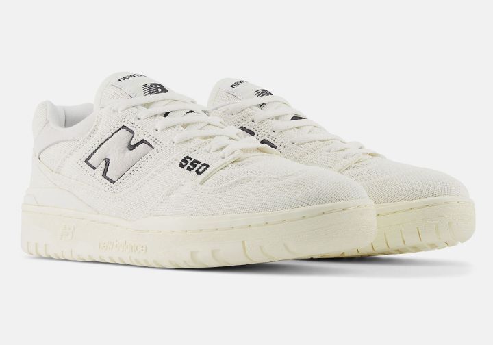 服装, New Balance 550 “White Canvas”, New Balance 550, New Balance, BB550MDA - 引领潮流！New Balance 550“白色帆布”6月1日全面上市