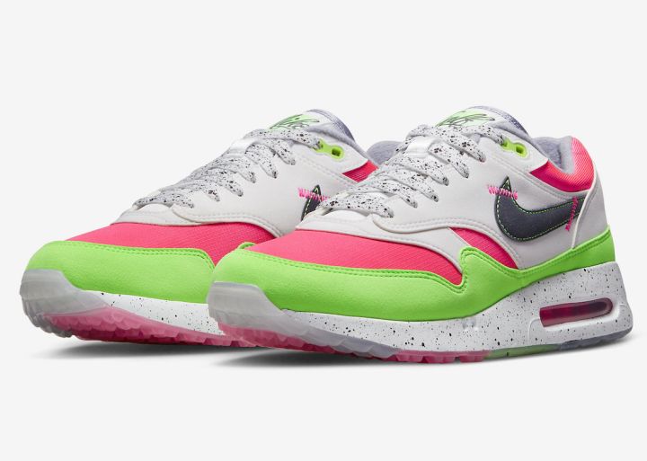 Watermelon, Nike Air Max 1 Golf “Watermelon”, Nike Air Max 1, DX8436-103, Air Max 1 - 耐克Air Max 1 Golf“西瓜配色”6月13日发售！