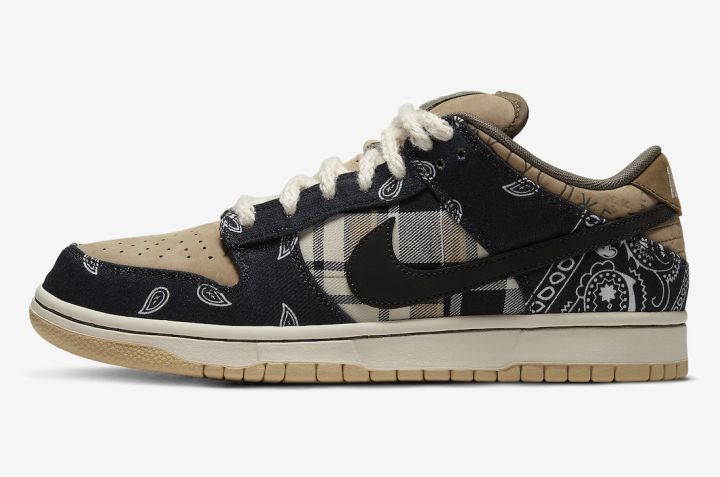 球鞋, Travis Scott x Nike SB Dunk Low, SB Dunk Low, Nike SB Dunk Low, CT5053-001 - Travis Scott x Nike SB Dunk Low 2023年9月再度上市，独一无二的潮流盛宴！