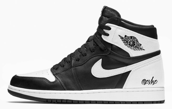 DZ5485-010, Air Jordan 1 High OG “Reverse Panda”, Air Jordan 1 High OG, Air Jordan 1 High, Air Jordan 1 - 2024春季发布的Air Jordan 1 High OG “Black/White”经典复刻