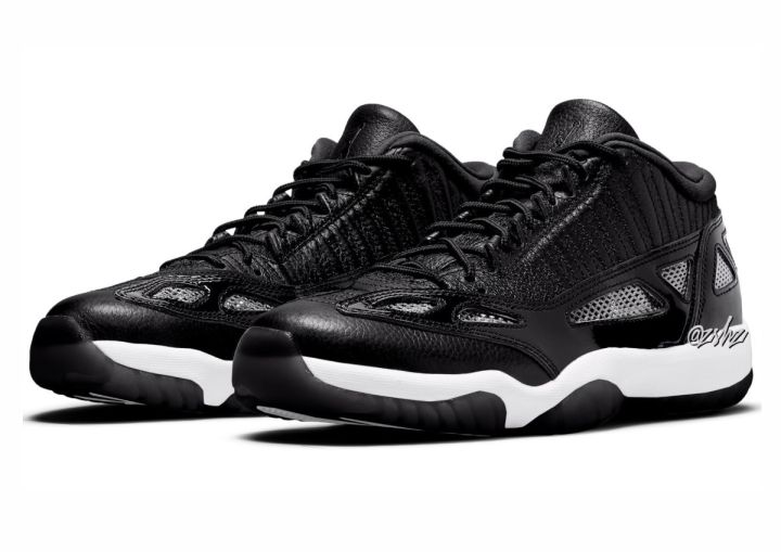 篮球鞋, 球鞋, Air Jordan 11 Low IE “Black/White”, Air Jordan 11, Air Jordan 1, 919712-001 - AIR JORDAN 11 LOW IE “黑白”配色将于2023年9月正式发布