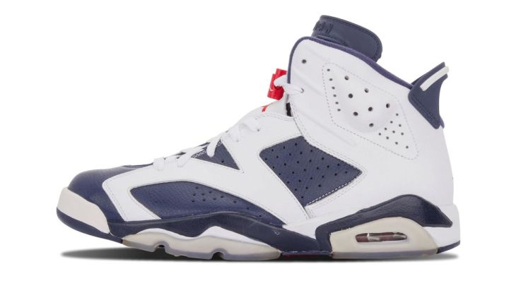 运动鞋, 迈克尔·乔丹, 球鞋, Air Jordan 6 “Olympic”, Air Jordan 6, 384664-130 - 热议运动鞋话题：Air Jordan 6 “奥运会”版引发热潮