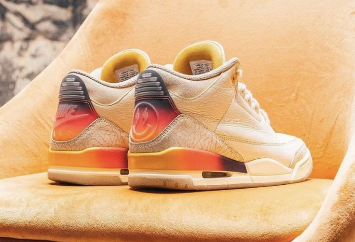 J Balvin x Air Jordan 3 “Medellín Sunset”, FN0344-901, Air Jordan 3 - J Balvin x Air Jordan 3 “Medellín Sunset”曝光全面细节