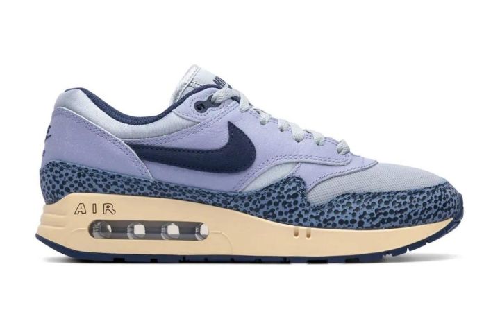 Nike Air Max 1 ’86 PRM “Blue Safari”, Nike Air Max 1, DV7525-001, Air Max 1 - NIKE AIR MAX 1 ’86 “BLUE SAFARI”即将发布