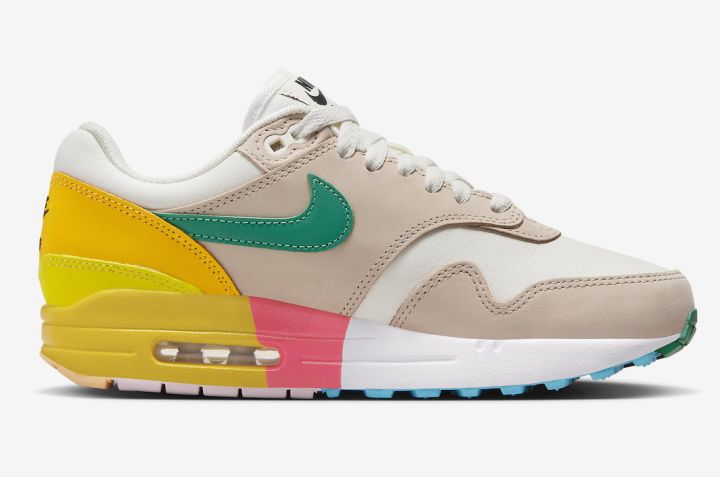 Nike Air Max 1, FQ2538-100, Air Max 1 - NIKE AIR MAX 1 绚丽多彩，引爆视觉盛宴