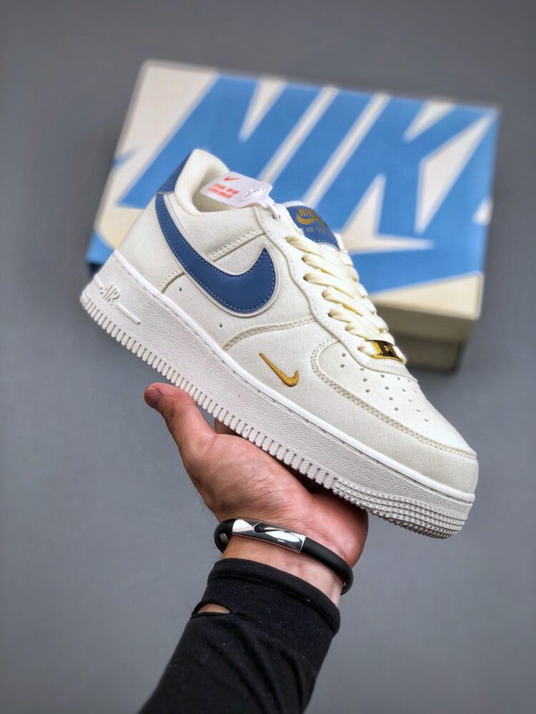 运动鞋, 板鞋, 休闲板鞋, NIke Air Force 1 '07, Nike Air Force 1, Air Force 1 - 耐克 NIke Air Force 1 '07 布面 防滑耐磨减震 低帮 休闲板鞋 米兰