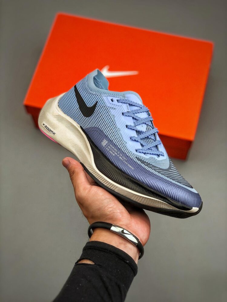 跑步鞋, ZOOMX, VaporFly Next%, Nike ZoomX VaporFly NEXT%, CU4111-401 - 耐克 Nike ZoomX Vaporfly NEXT% 防滑耐磨 透气减震 低帮 马拉松跑步鞋 白蓝 CU4111-401