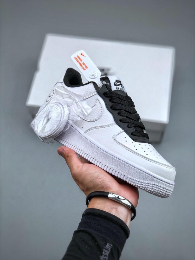 板鞋, 休闲板鞋, TT0801-601, Nike Air Force 1 Low, Nike Air Force 1, Fragment design x Nike Air Force 1 Low, Air Force 1 Low, Air Force 1 - 耐克 Fragment design x Nike Air Force 1 Low 防滑耐磨减震 低帮 休闲板鞋 黑白 TT0801-601