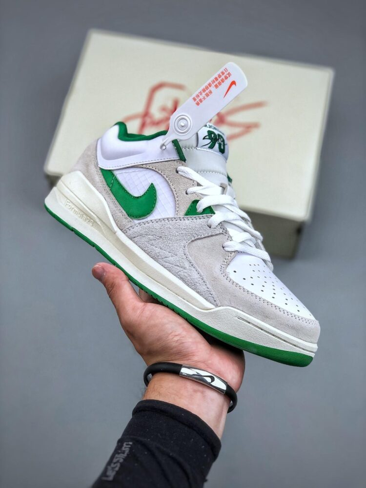 运动板鞋, 板鞋, 服装, Jordan Stadium 90“White Green”, DX4397-103 - 乔丹 Jordan Stadium 90“White Green” 复古简约 低帮 休闲运动板鞋 白绿 DX4397-103