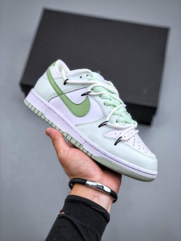 板鞋, Nike Dunk Low Next Nature, Nike Dunk Low, DN1431-102 - 耐克 Nike Dunk Low Next Nature 青提奶绿 清爽简约百搭 低帮 休闲滑板板鞋 女款 白浅绿 DN1431-102