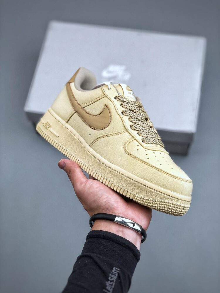 运动板鞋, 板鞋, Nike Air Force 1'07, Nike Air Force 1, Air Force 1, 315122-269 - 耐克 Nike Air Force 1'07 土黄 防滑耐磨减震 低帮 休闲运动板鞋 315122-269