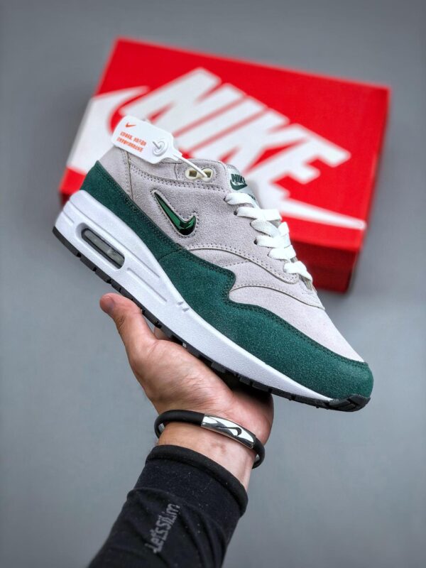 跑步鞋, Nike Air Max 1Premium SC, Nike Air Max 1, Air Max 1, 918354-003 - 耐克 Nike Air Max 1Premium SC 防滑透气 复古休闲 低帮 运动跑步鞋 米绿色 918354-003