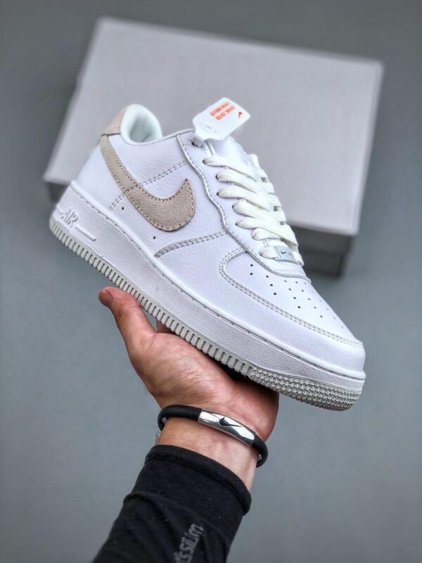 运动鞋, 空军一号, 板鞋, 休闲板鞋, Nike Air Force 1'07 Low "Craft", Nike Air Force 1, CN2873-100, Air Force 1 - 耐克 Nike Air Force 1'07 Low "Craft" 灰白 空军一号 防滑耐磨 低帮 休闲板鞋 CN2873-100