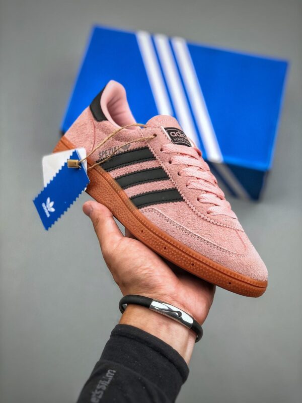 运动鞋, 运动板鞋, 板鞋, IF6561, Adidas Handball Spezial - 阿迪达斯 Adidas Handball Spezial 复古百搭 轻便防滑 低帮 休闲运动板鞋 粉色 IF6561