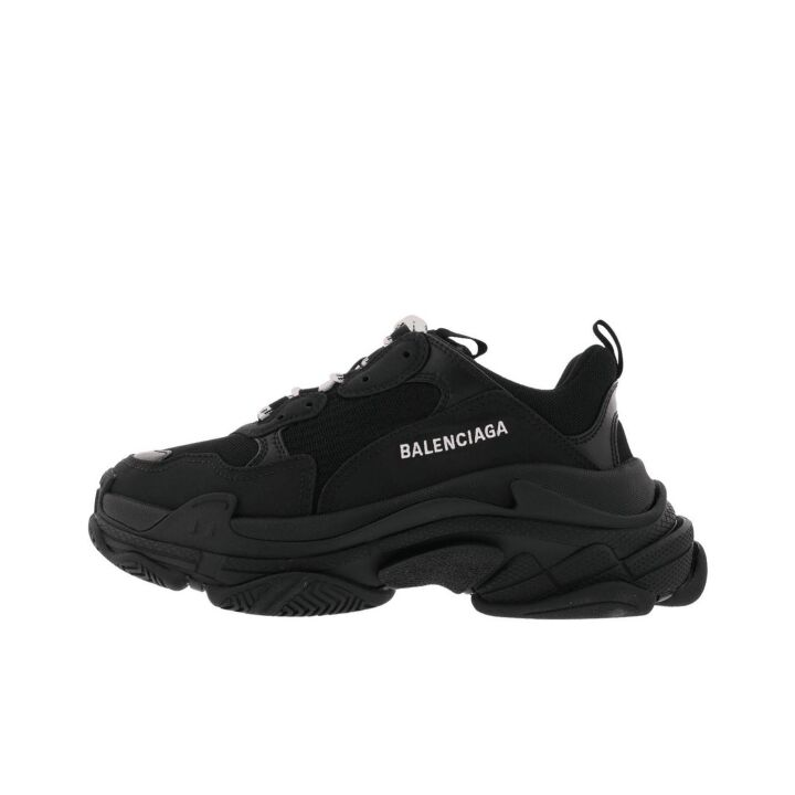 Balenciaga 巴黎世家 Triple S 运动鞋 黑 524036W09O11000