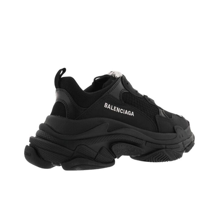 Balenciaga 巴黎世家 Triple S 运动鞋 黑 524036W09O11000