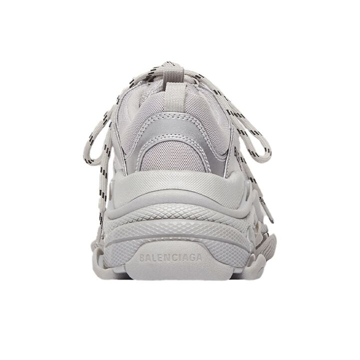 Balenciaga 巴黎世家 Triple S 复古老爹鞋 银色 524039W2FS28100