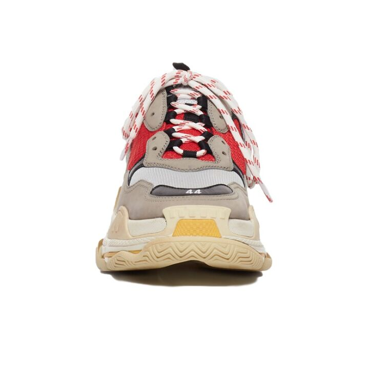 Balenciaga巴黎世家 Triple S 百搭 户外厚底 低帮 老爹鞋  蓝灰红黑 533883W09O24365