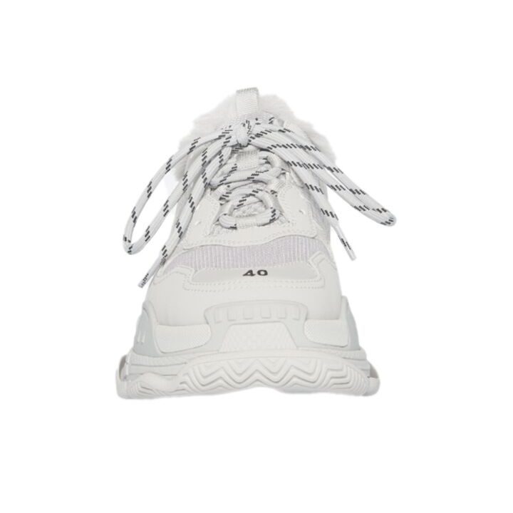 Balenciaga 巴黎世家 Triple S 舒适 老爹鞋 石灰色 668562W3CQ51210