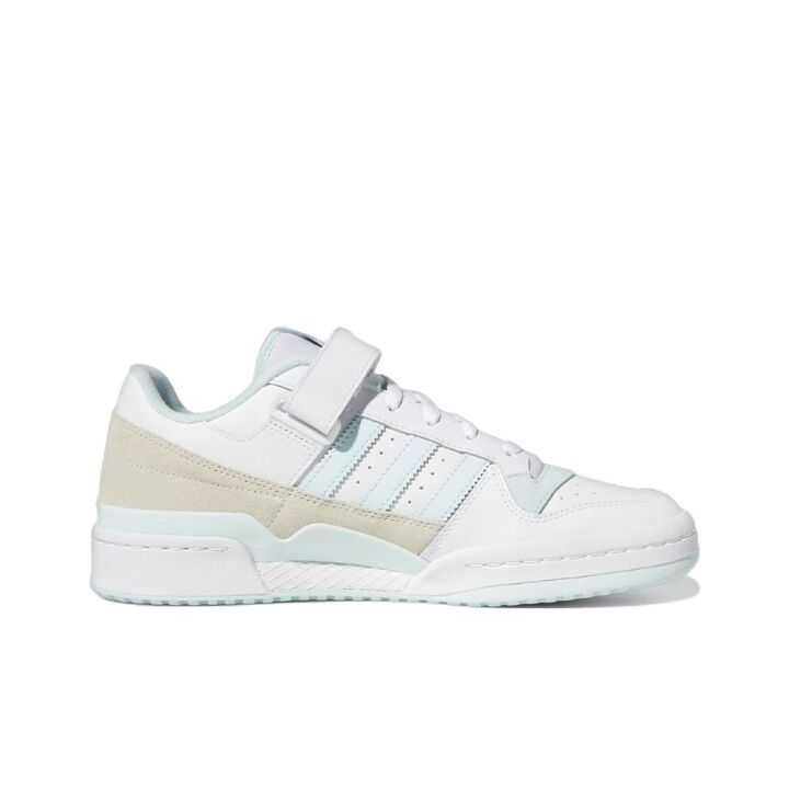 adidas originals FORUM Low 舒适 低帮 板鞋 男女同款 白蓝 GW4369