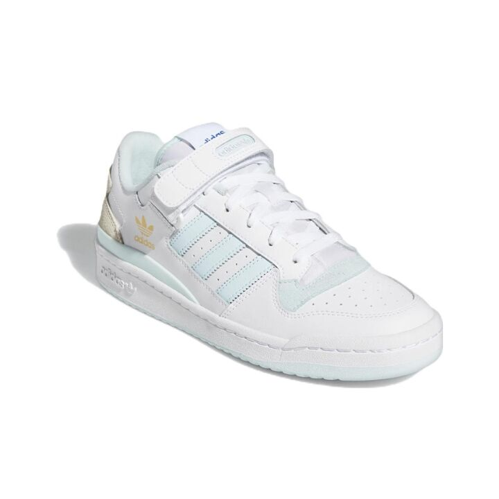 adidas originals FORUM Low 舒适 低帮 板鞋 男女同款 白蓝 GW4369