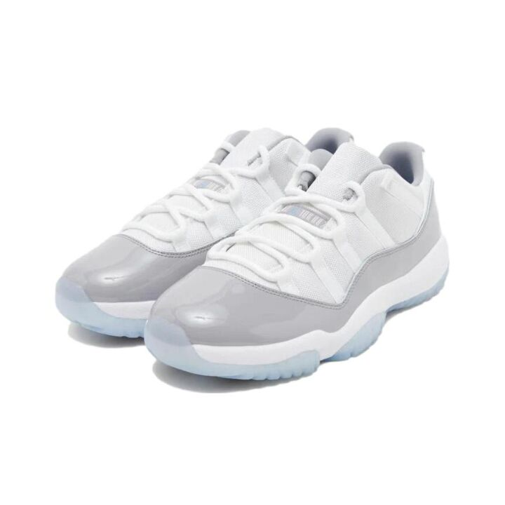 Jordan Air Jordan 11 Low “Cement Grey” 低帮 复古篮球鞋 灰水泥 AV2187-140