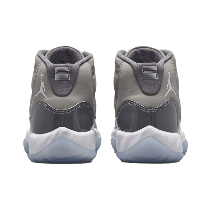 Jordan Air Jordan 11 Retro “Cool Grey” 高帮 复古篮球鞋 GS 灰白 378038-005