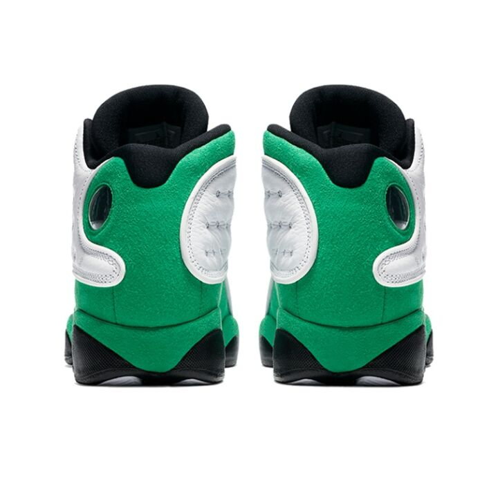 Jordan Air Jordan 13 Lucky Green 高帮 篮球鞋 GS 白绿 DB6536-113