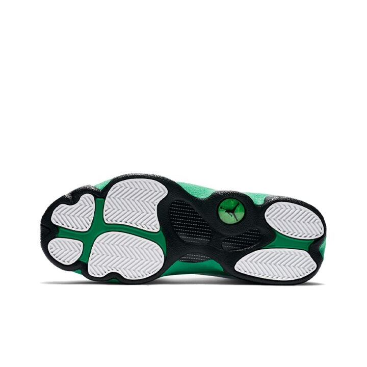 Jordan Air Jordan 13 Lucky Green 高帮 篮球鞋 GS 白绿 DB6536-113