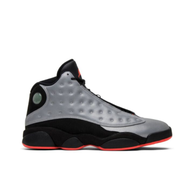 篮球鞋, 球鞋, Jordan Air Jordan 1, Air Jordan 13, Air Jordan 1 - Jordan Air Jordan 13 Retro 3M Reflective Silver 红外线 反光 高帮 篮球鞋  灰黑 696298-023