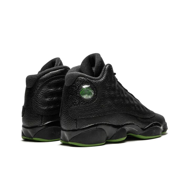 Jordan Air Jordan 13 Retro Altitudes 2017 黑绿珍珠鱼皮 高帮 篮球鞋 GS 黑绿珍珠鱼皮 414574-042