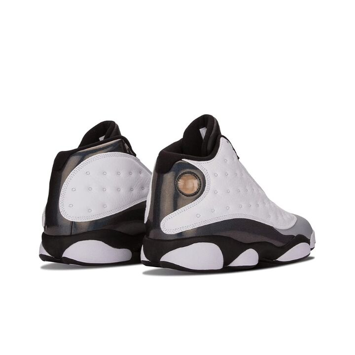 Jordan Air Jordan 13 Retro Barons Hologram 伯爵 高帮 篮球鞋  黑白灰 414571-115