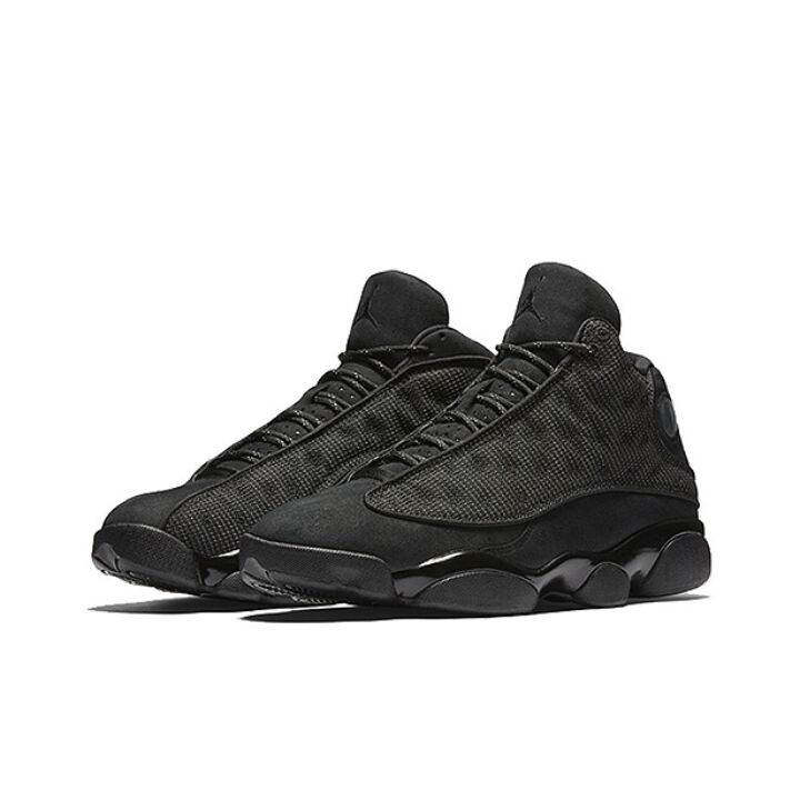 Jordan Air Jordan 13 Retro Black Cat 高帮 篮球鞋  黑 414571-011