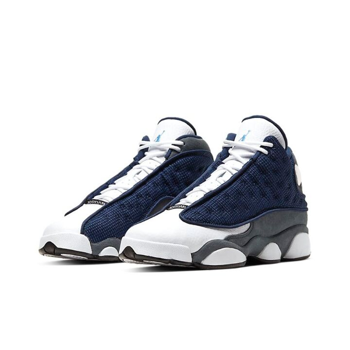 Jordan Air Jordan 13 Retro “Flint Grey”  高帮 篮球鞋 GS 海军蓝 884129-404