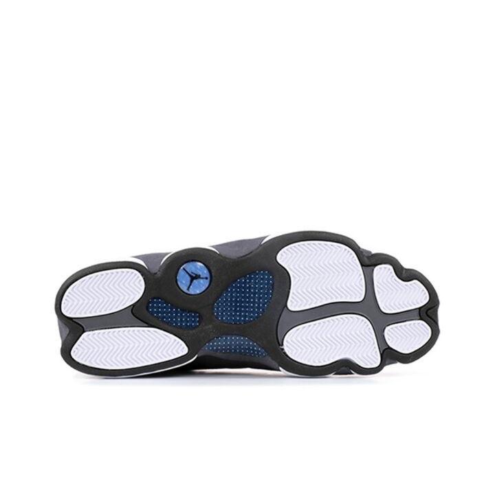 Jordan Air Jordan 13 Retro Flint 中帮 篮球鞋  蓝白 2010年版 414571-401