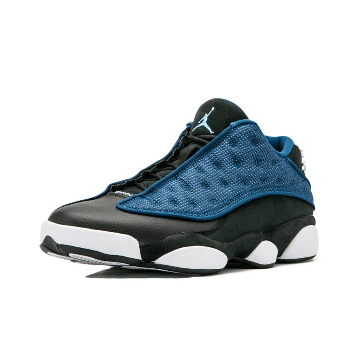 Jordan Air Jordan 13 Retro Low Brave Blue 拼接 低帮 篮球鞋  海军蓝 2017年版 310810-407