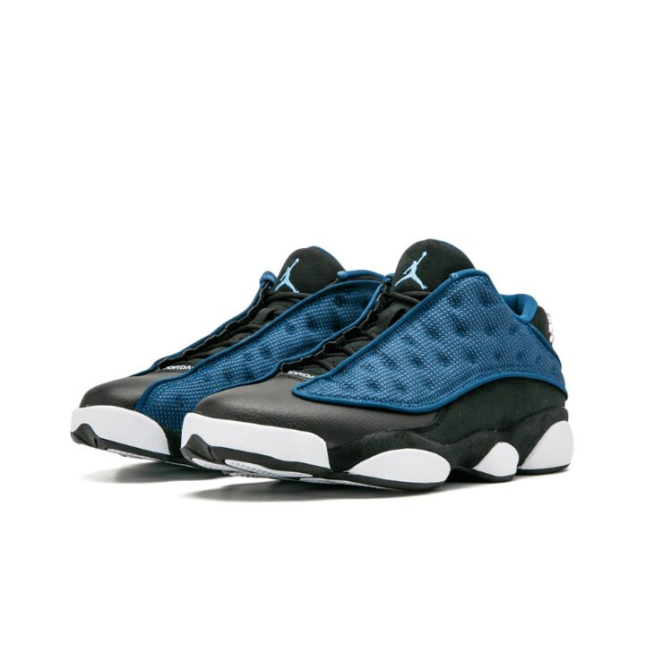 Jordan Air Jordan 13 Retro Low Brave Blue 拼接 低帮 篮球鞋  海军蓝 2017年版 310810-407