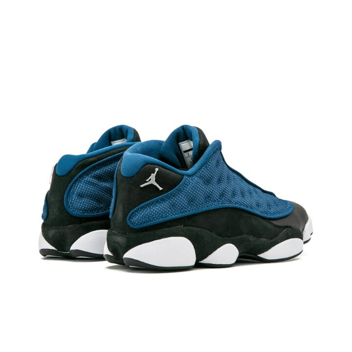 Jordan Air Jordan 13 Retro Low Brave Blue 拼接 低帮 篮球鞋  海军蓝 2017年版 310810-407