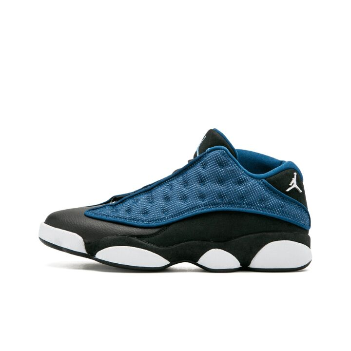 Jordan Air Jordan 13 Retro Low Brave Blue 拼接 低帮 篮球鞋  海军蓝 2017年版 310810-407