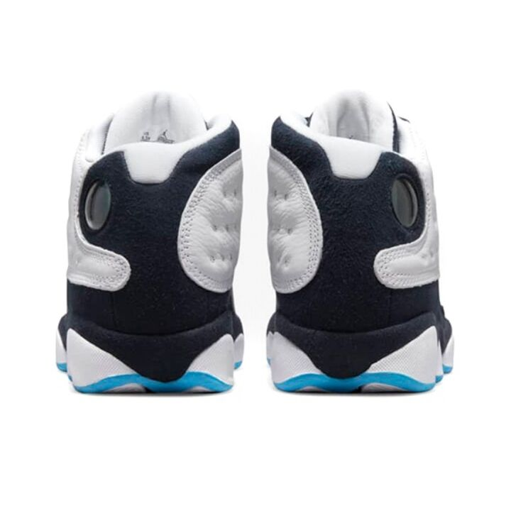 Jordan Air Jordan 13 Retro  “Obsidian” 高帮 篮球鞋 GS 白蓝 DJ3003-144