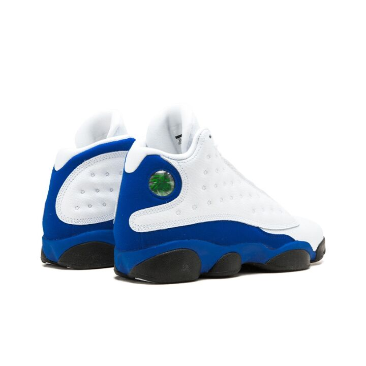 Jordan Air Jordan 13 Retro White Hyper Royal Black 高帮 篮球鞋 GS 皇家蓝 884129-117