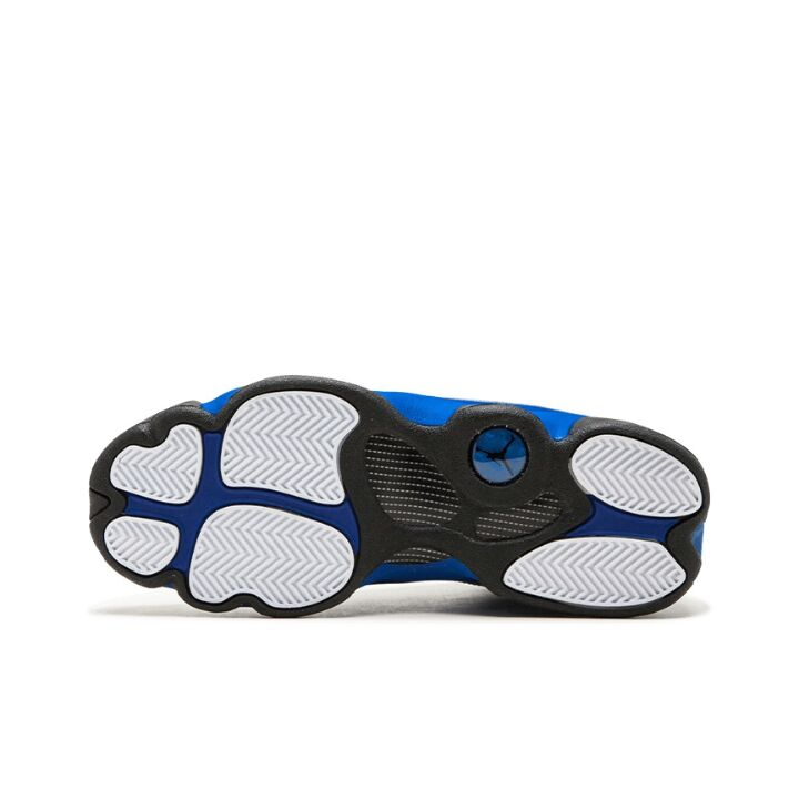 Jordan Air Jordan 13 Retro White Hyper Royal Black 高帮 篮球鞋 GS 皇家蓝 884129-117