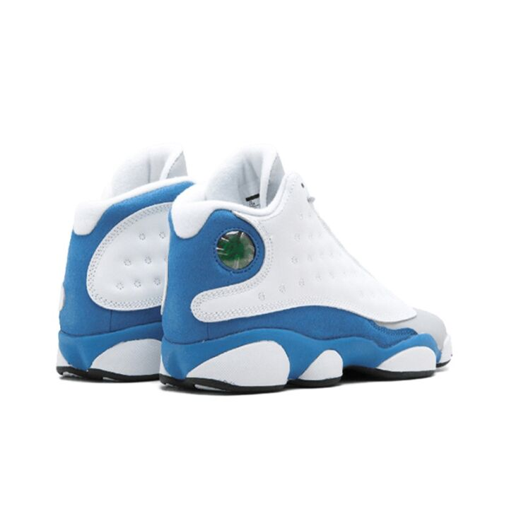 Jordan Air Jordan 13 Retro White Italy Blue 高帮 篮球鞋 GS 皇家蓝 2017年版 439358-107