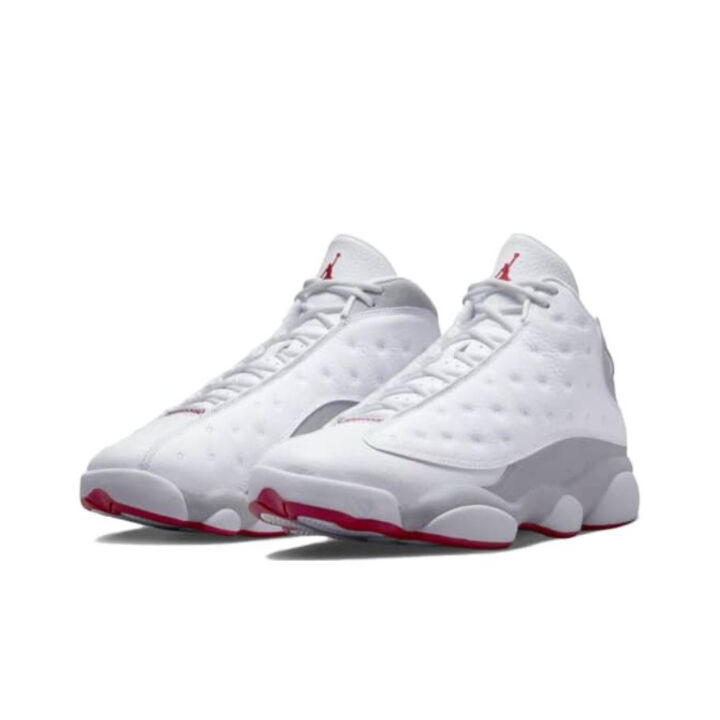 Jordan Air Jordan 13 “Wolf Grey”  高帮 篮球鞋 白灰色 414571-160