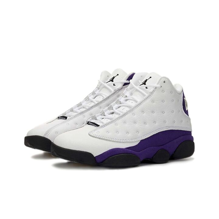 Jordan Air Jordan 13 retro “lakers” 湖人  高帮 篮球鞋  白紫 414571-105