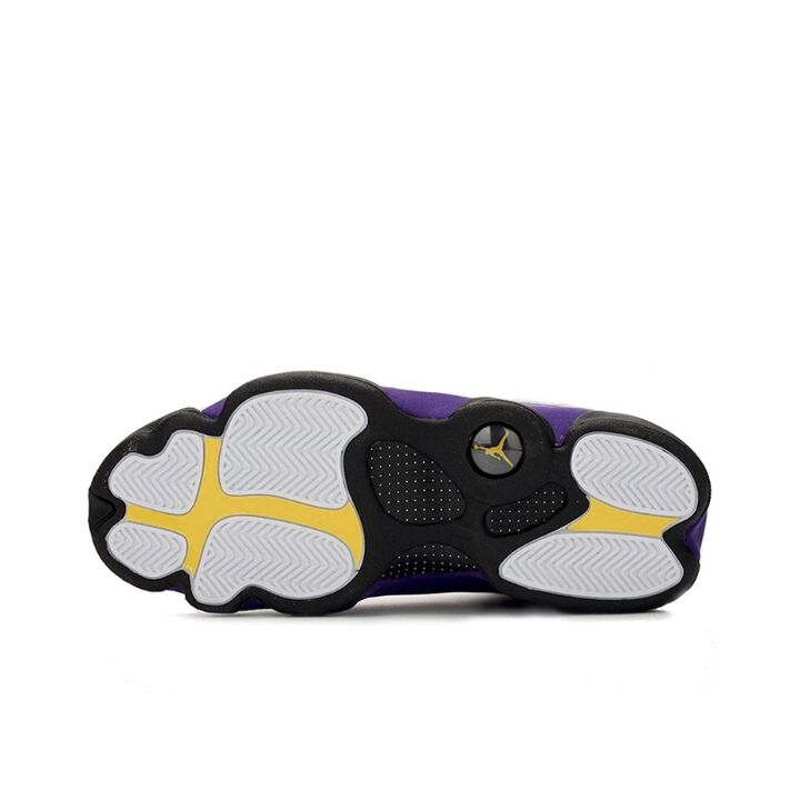 Jordan Air Jordan 13 retro “lakers” 湖人  高帮 篮球鞋  白紫 414571-105