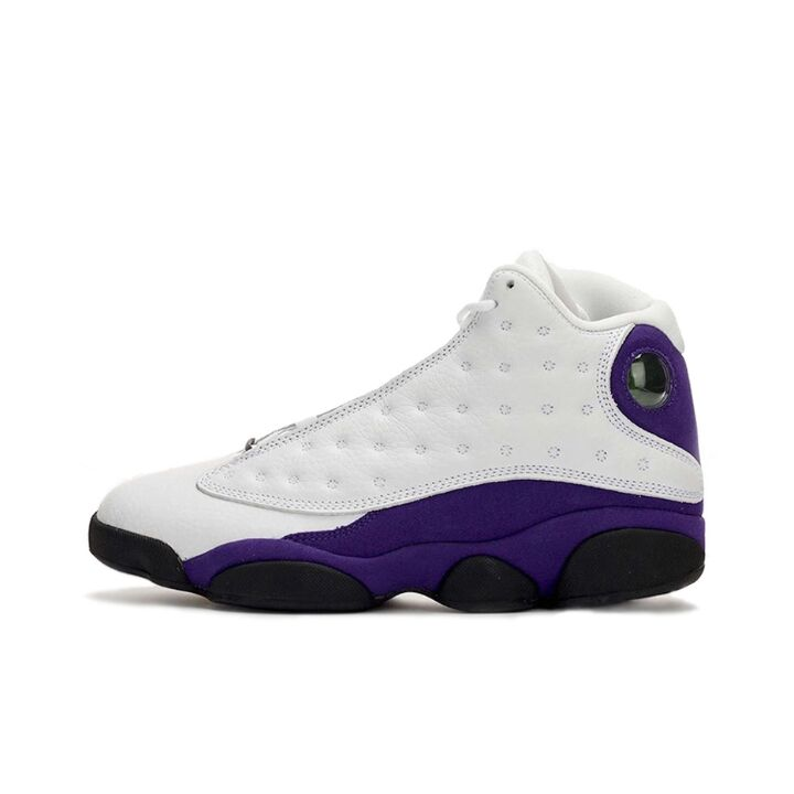 Jordan Air Jordan 13 retro “lakers” 湖人  高帮 篮球鞋  白紫 414571-105